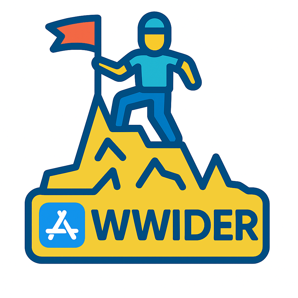 Download WWIDER from the Apple Store